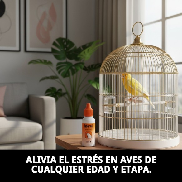 Tabernil Anti Stress 20 ml: Alivia el estrés en aves