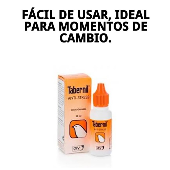 Tabernil Anti Stress 20 ml: Alivia el estrés en aves