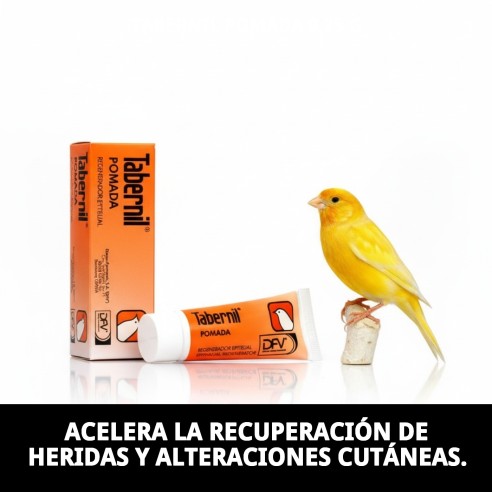 Tabernil Pomada 9,25 g para el cuidado de aves y su piel
