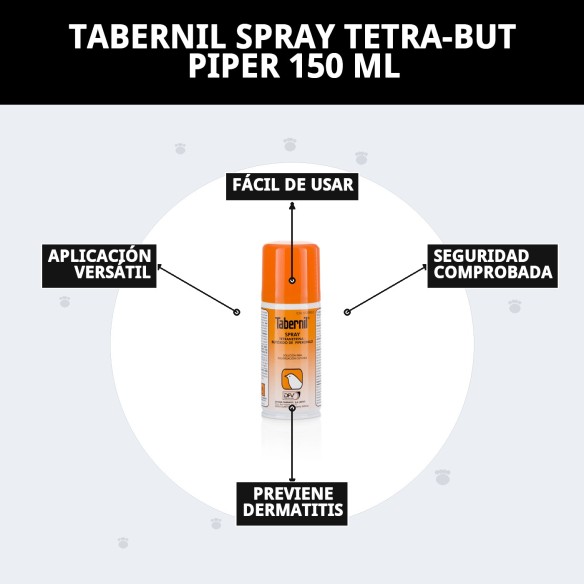 Tabernil Spray Tetra-But Piper 150 ml: Protección para Aves