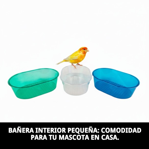 Bañera Interior Pequeña para Mascotas - Confort y Limpieza