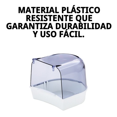 Bañera Exterior de Plástico para Mascotas - Comodidad y Estilo