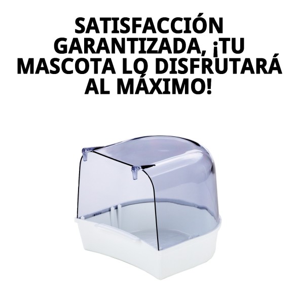 Bañera Exterior de Plástico para Mascotas - Comodidad y Estilo