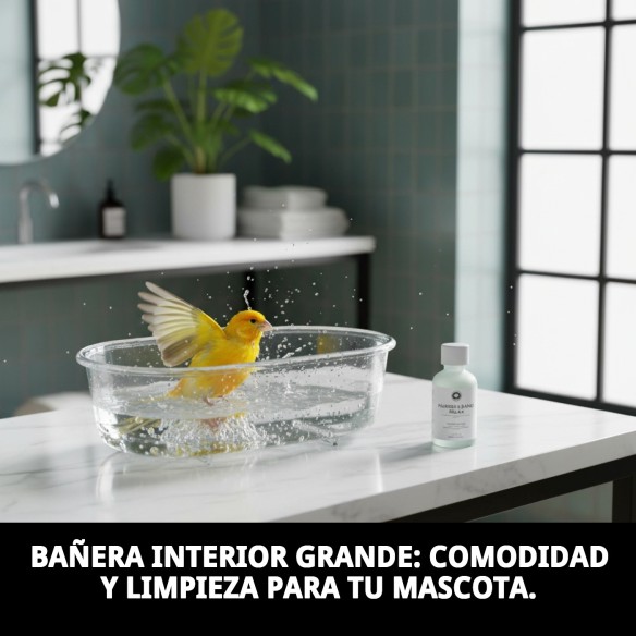 Bañera Interior Grande para Mascotas - Comodidad y Estilo