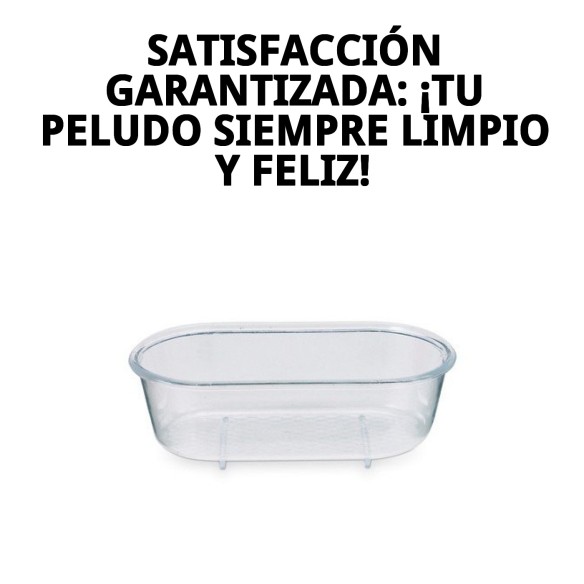 Bañera Interior Grande para Mascotas - Comodidad y Estilo