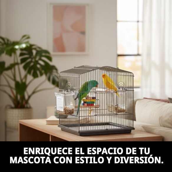 Bizcochera Cristal Interior para Accesorios de Jaulas