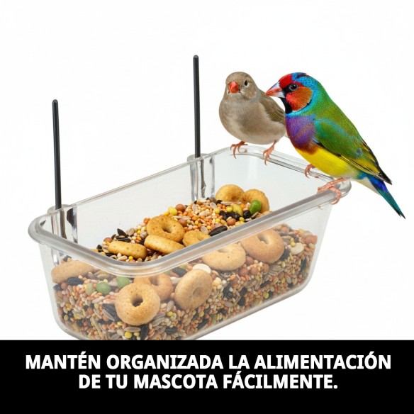 Bizcochera Int. con Gancho Metálico - Accesorios para Jaulas