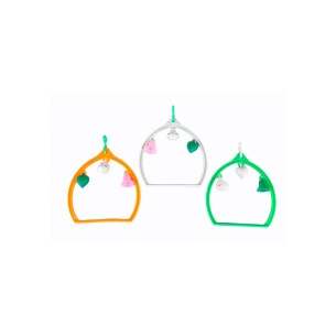 Columpio Ovalado de Plástico para Mascotas - Accesorio Ideal