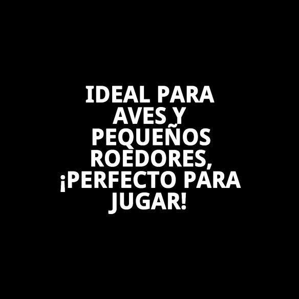 Columpio Ovalado de Plástico para Mascotas - Accesorio Ideal