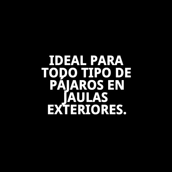 Comedero Canarias: Ideal para Jaulas de Pájaros Exteriores