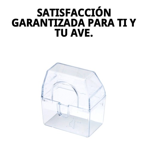 Comedero Canarias: Ideal para Jaulas de Pájaros Exteriores