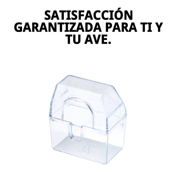 Comedero Canarias: Ideal para Jaulas de Pájaros Exteriores