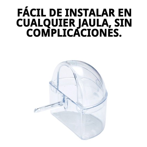 Comedero Capilla: Ideal para jaulas de mascotas