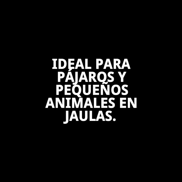 Comedero Capilla: Ideal para jaulas de mascotas