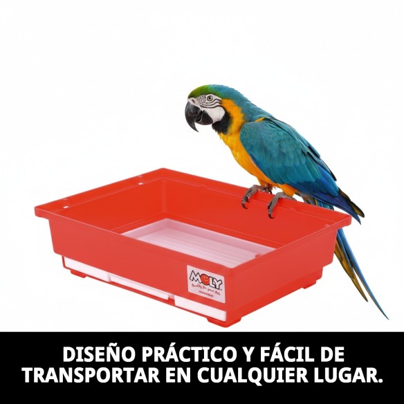 Cubeta Jaula Colorida para Mascotas - Compra Online en MOLY.es