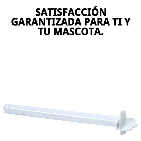 Palo Corto Plástico para Jaulas - Accesorios Esenciales