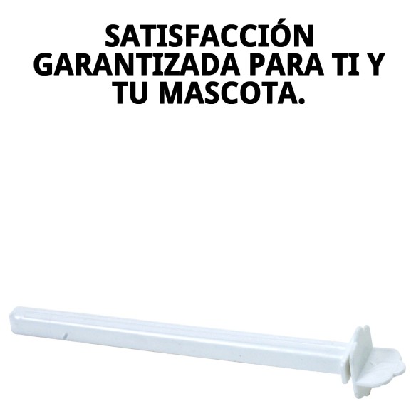 Palo Corto Plástico para Jaulas - Accesorios Esenciales