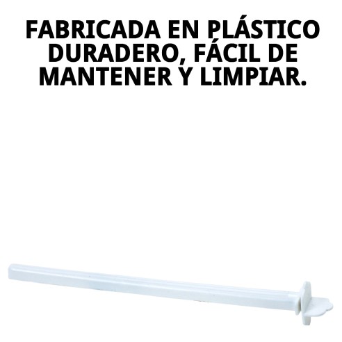 Palo Largo Plástico para Jaulas - Complementos Esenciales