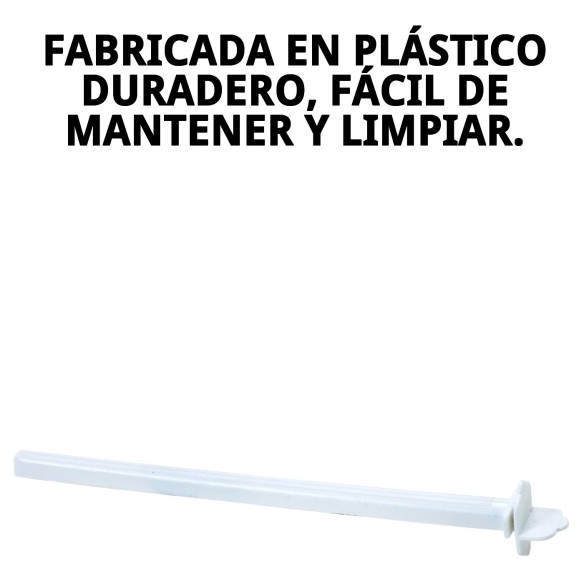 Palo Largo Plástico para Jaulas - Complementos Esenciales
