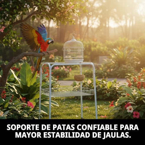 Jaula Desmontable Malawi con Pies - 57x43x70 cm