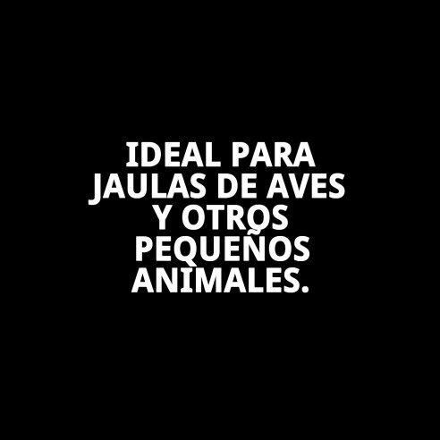 Jaula Desmontable Malawi con Pies - 57x43x70 cm