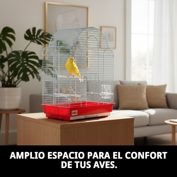 Jaula Milán 42x30x57 cm: Comodidad y Estilo para Mascotas