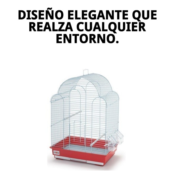 Jaula Milán 42x30x57 cm: Comodidad y Estilo para Mascotas