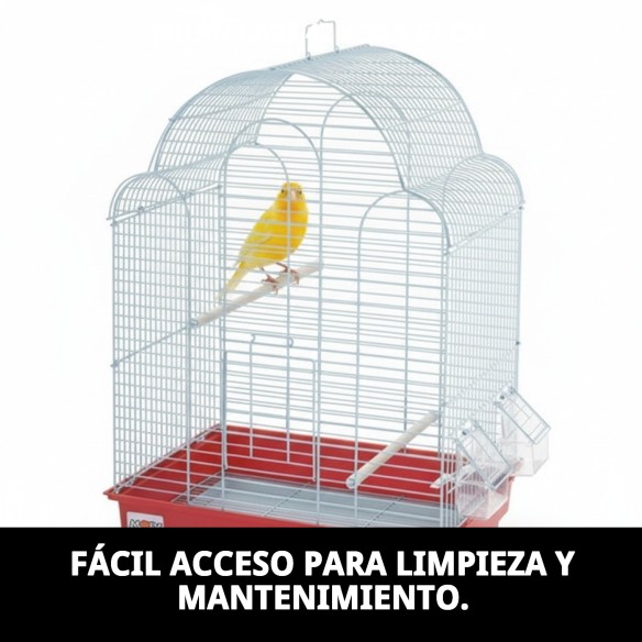 Jaula Milán 42x30x57 cm: Comodidad y Estilo para Mascotas