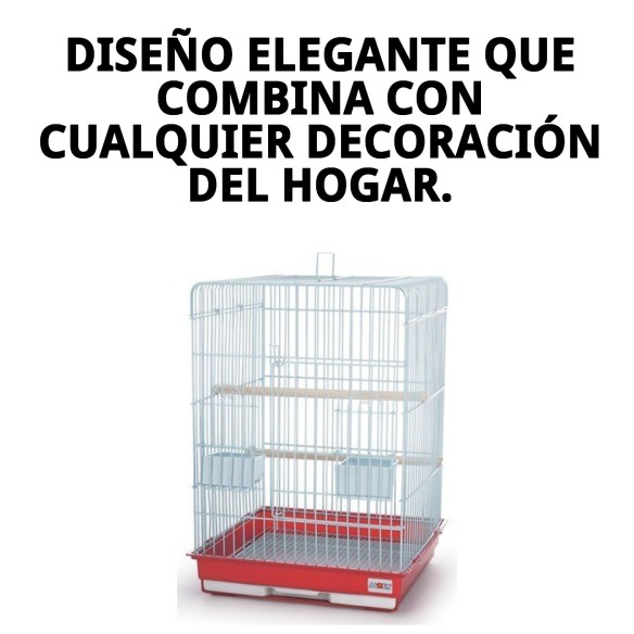 Jaula Hawaii 47x47x65 cm - Ideal para tu mascota