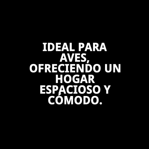 Jaula Malawi Dorada con Apertura - Diseño Elegante y Funcional