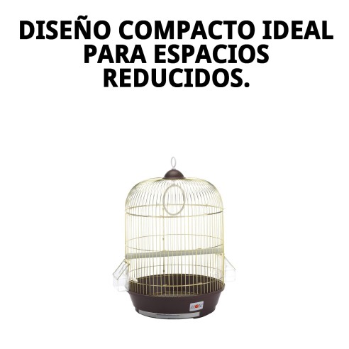 Jaula Manila Dorada 53 x 33 cm - Comodidad y Estilo para Mascotas