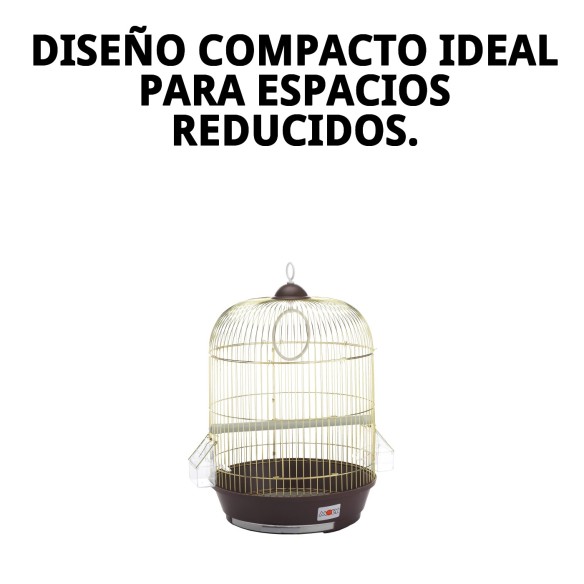 Jaula Manila Dorada 53 x 33 cm - Comodidad y Estilo para Mascotas