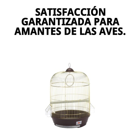 Jaula Manila Dorada 53 x 33 cm - Comodidad y Estilo para Mascotas