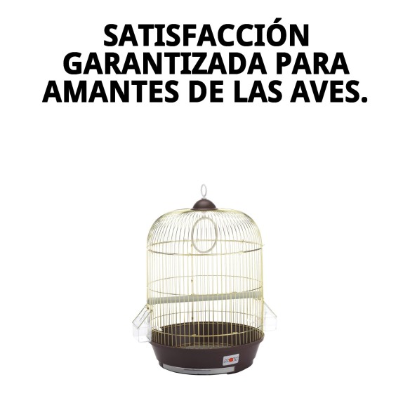 Jaula Manila Dorada 53 x 33 cm - Comodidad y Estilo para Mascotas