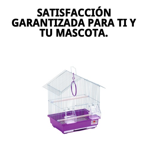 Jaula Plegable Económica para Pájaros 30x23x39 cm