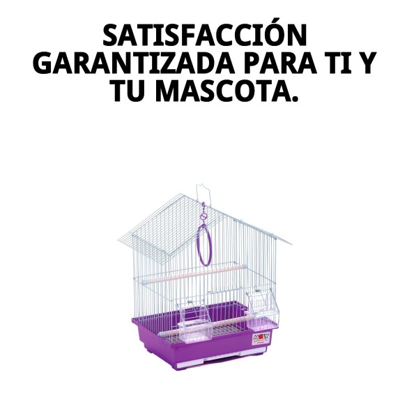 Jaula Plegable Económica para Pájaros 30x23x39 cm