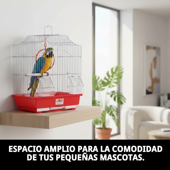 Jaula N.5 Desmontable 30x23x39 cm para Mascotas