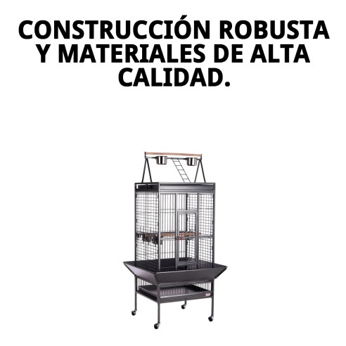 Jaula Tucán Desmontable para Mascotas - 61.5 x 56.5 cm