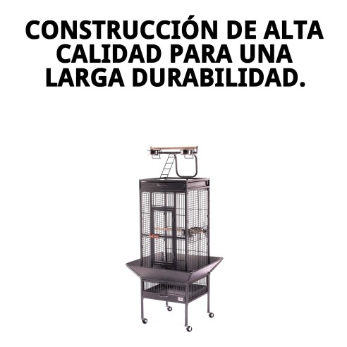 Jaula Yaco 45,7 x 45,7 x 156 cm - Comodidad y Estilo