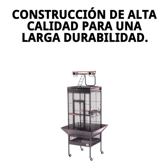 Jaula Yaco 45,7 x 45,7 x 156 cm - Comodidad y Estilo