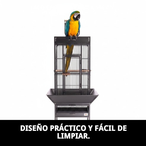 Jaula Yaco 45,7 x 45,7 x 156 cm - Comodidad y Estilo