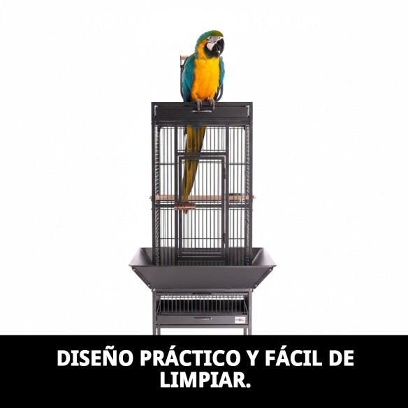Jaula Yaco 45,7 x 45,7 x 156 cm - Comodidad y Estilo