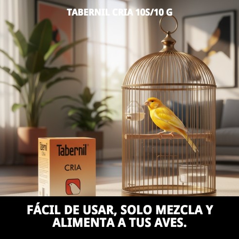 Tabernil Cría 10S: Salud y Vitalidad para tus Aves