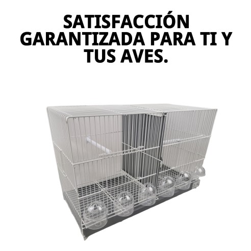 Jaulón de Cría Guillot 60 cm Blanca para tus Mascotas