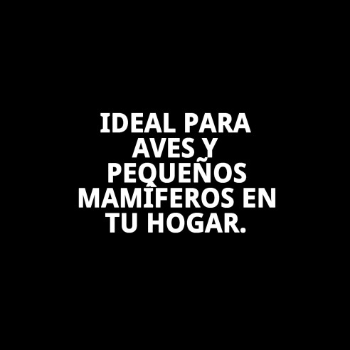 Jaula Malawi Blanca/Negra: Estilo y Comodidad para Mascotas