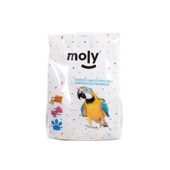 Mezcla Nutritiva para Loros y Cotorras Moly 600g