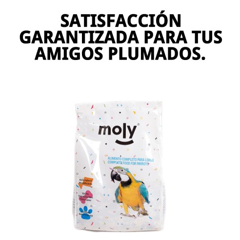 Mezcla Nutritiva para Loros y Cotorras Moly 600g