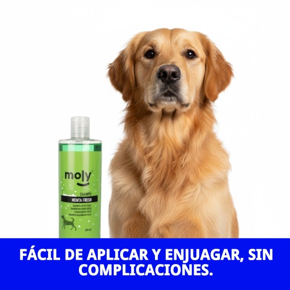 Champú Menta Fresh 500 ML: Protección y frescura para tu perro
