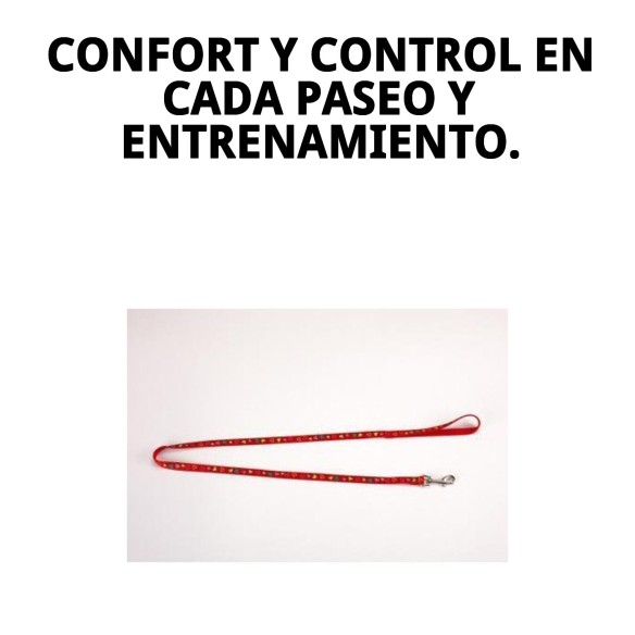 Ramal Nylon Love 120x1cm para Mascotas - Alta Calidad y Estilo