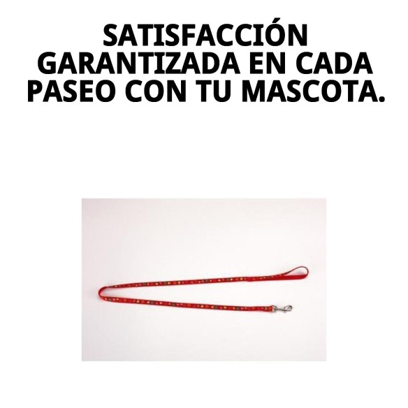 Ramal Nylon Love 120x1cm para Mascotas - Alta Calidad y Estilo